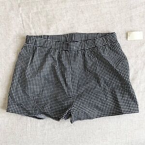 Aeropostale Black and White Checkered Shorts